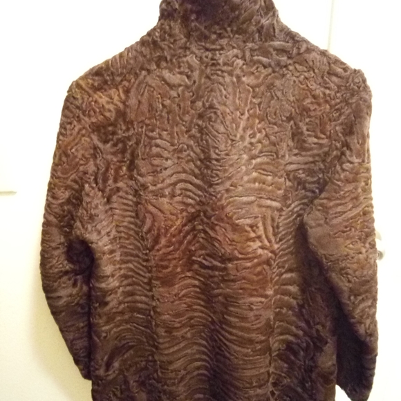Vintage SWAKARA lamb skin coat - Picture 3 of 4